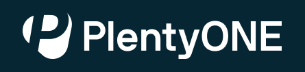 202502_PlentyONE_Logo_White_BlueBG_445x105